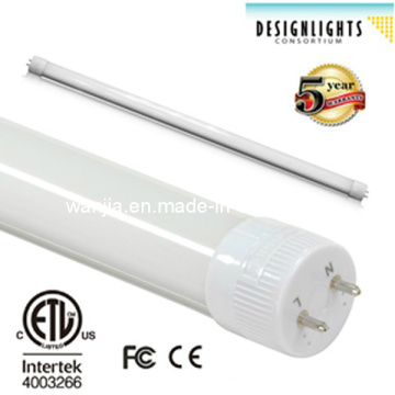 10W / 12W / 18W / 22W / 36W / 45W Luz del tubo del alto Lumen T8 LED con ETL y Dlc